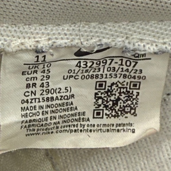 Nike Killshot 2 White Navy Gum Sole Men's Size 11 Sneakers 432997-107 Athletic - Picture 8 of 8